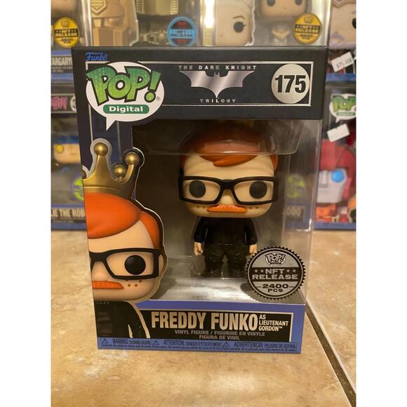 Funko Pop! Vinyl: Funko - Freddy Funko as Lieutenant Gordon (Digital Release)